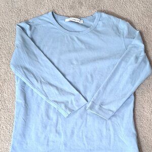 3/4 Sleeved Blue T-Shirt